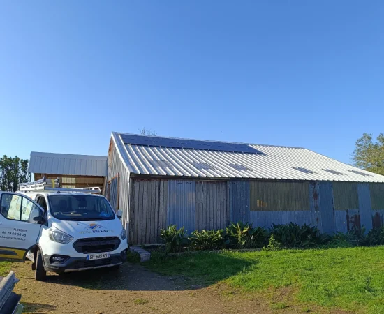 Heol Breizh 29 installateur photovoltaique finistere entrepot hangar entreprise Landivisiau